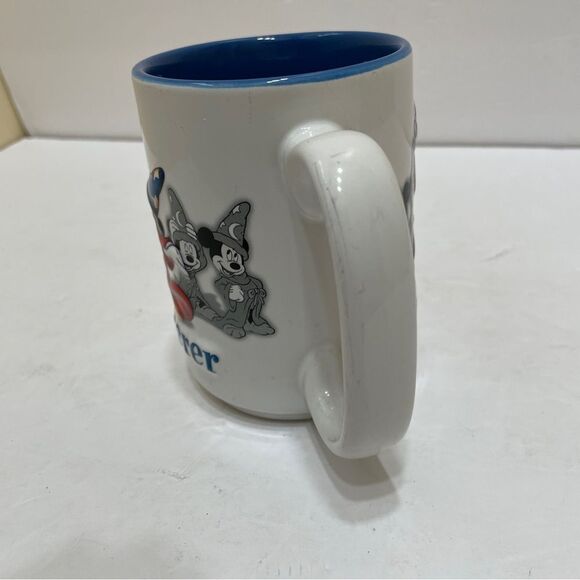 WALT‎ DISNEY WORLD MICKEY MOUSE SORCERER PORCELAIN MUG IN 3D - Picture 4 of 8
